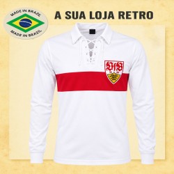 Camisa retrô Stuggart cordinha ML
