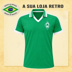 Camisa retrô Werder Breme listra