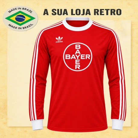 Camisa retrô Bayern 04 leverkusen 1987 - ALE