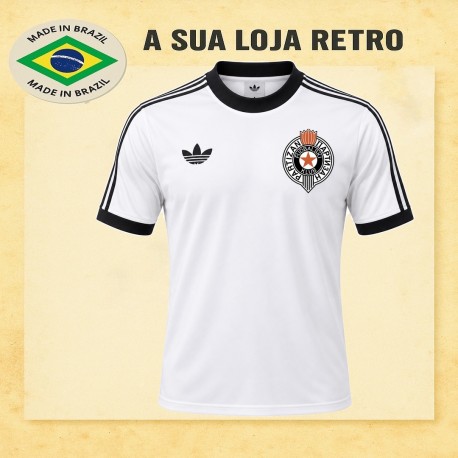 Camisa retrô Partizan belgrado