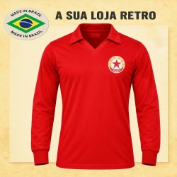 Camisa retrô CSKA Sófia 1970 ML- BUL