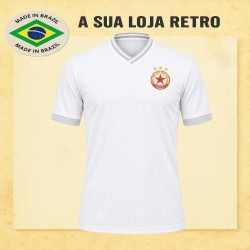 Camisa retrô CSKA Sófia Branca- BUL