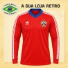 Camisa retrô CSKA Moscow logo.