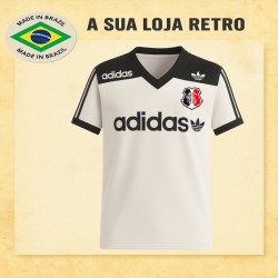 Camisa retrô Santa Cruz treino logo