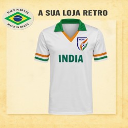 Camisa retrô India Branca