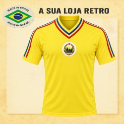 Camisa retrô Roménia 1983