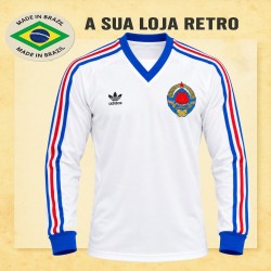 Camisa retrô Yugoslavia -1984