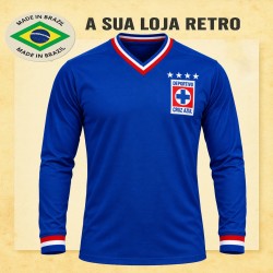 Camisa retrô Deportivo Cruz ml 1970- MEX