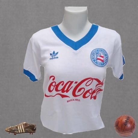 Camisa retrô baby look Esporte clube bahia - 1988