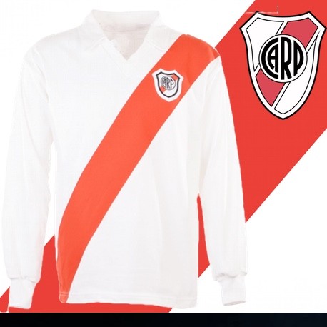 Camisa retrô River Plate manga longa - ARG