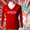 Camisa Retrô Liverpool ML Hitachi- ENG