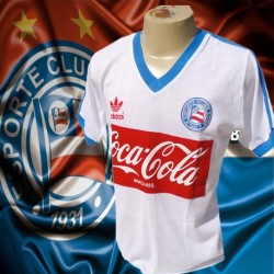 Camisa retrô Bahia logo 1986 -1989