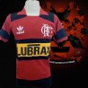 Camisa retrô Flamengo Lubrax amarelo- 1980