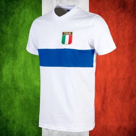 Camisa Retrô da Italia - 1970