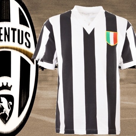 Camisa retrô Juventus gola em V 1960