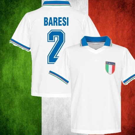 Camisa retrô Italia Baresi