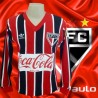 Camisa retrô São Paulo FC tricolor Nugget