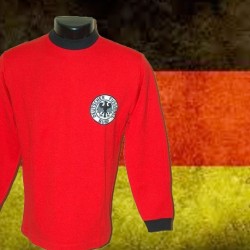 Camisa retrô Verde Seleçao da Alemanha ML- 1980 listrada
