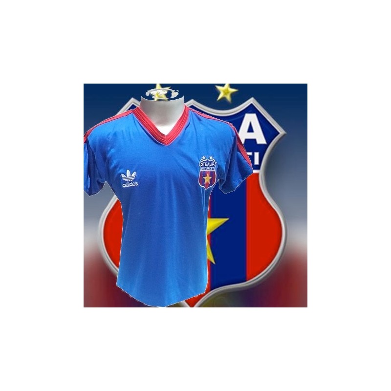 Camisa retrô FC. Steau Bucarest 1988-89- ROU - Camisas de Clubes Futebol  Retro.com