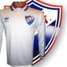 Camisa Retrô Nacional de Montevideo ML branca 1989 - URU