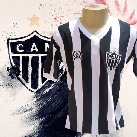 Camisa retrô Atletico Rainha tradicional