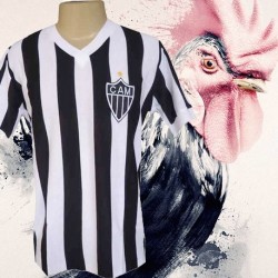 Camisa retrô Atlético tradicional 