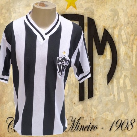 Camisa retrô listrada Atlético-1982