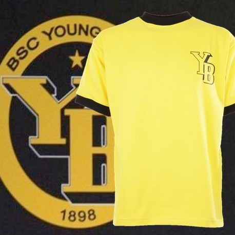 Camisa retrô Young boys 1980- SUI