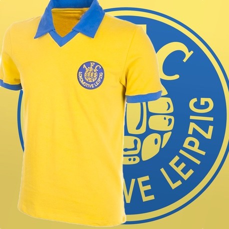  Camisa retrô Lokomotiv leipsig -1980
