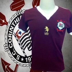 Camisa retrô Corinthians 1910