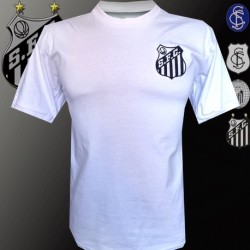 Camisa Retrô Santos gola redonda - 1960