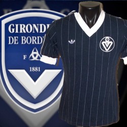 Camisa retrô logo Girondins de Bordeaux - FRA