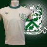 Camisa retrô América branca gola redonda logo