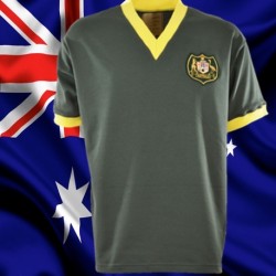 Camisa retrô Australiana verde oliva