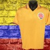 Camisa retrô da Colombia amarela