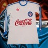 Camisa retrô Bahia branca ML gola redonda -1988