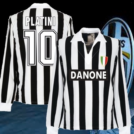 Camisa Juventus de turin Platini ML - ITA