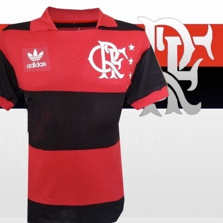 Camisa retrô Flamengo gola polo -1991