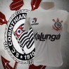 Camisa retrô Corinthians 1985-88 branca kalunga
