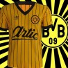 Camisa Retrô Borussia Dortmunt listrada- ALE